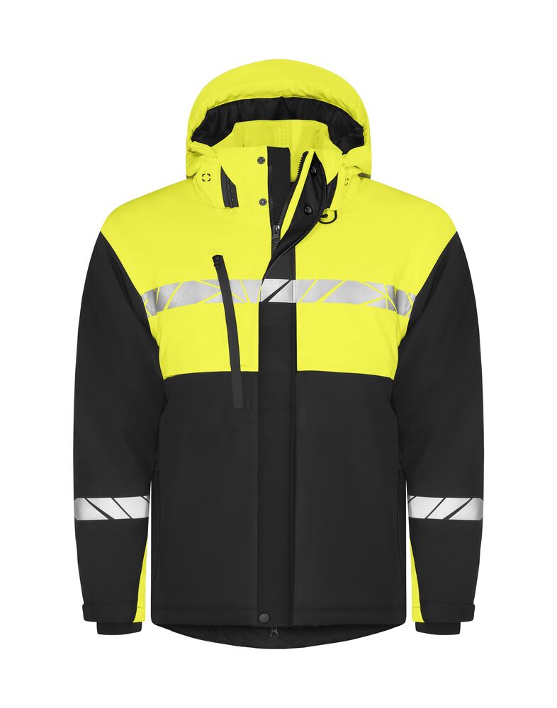 PRO JOB - Wattierte Softshell Jacke