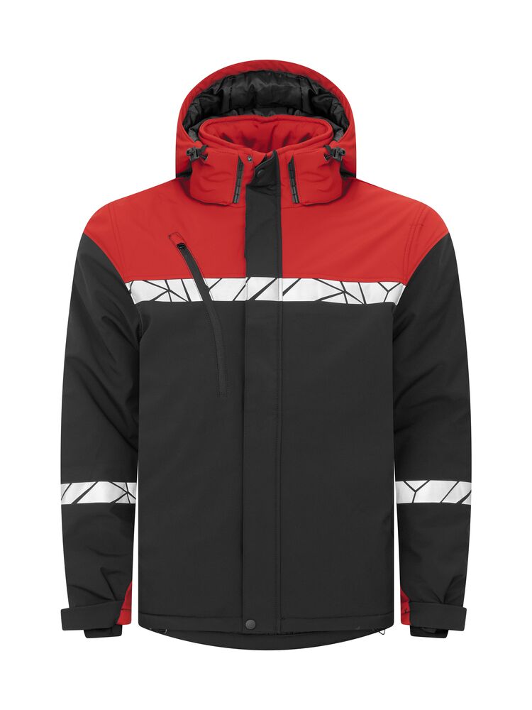 PRO JOB - Wattierte Softshell Jacke