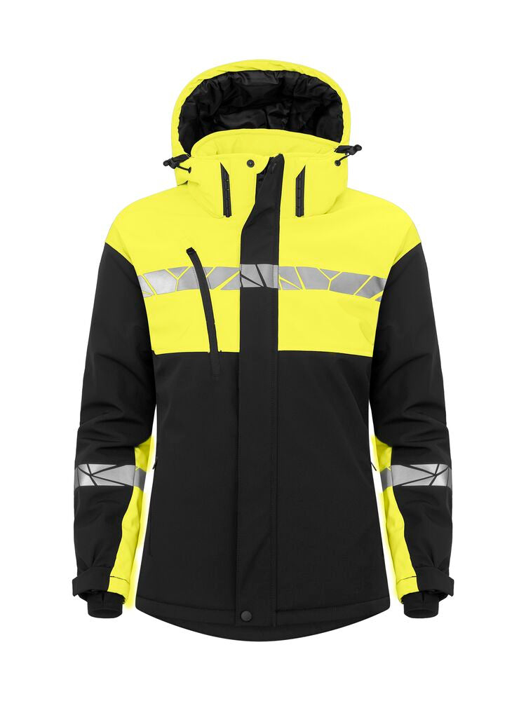 PRO JOB - Wattierte Softshell Jacke Damen
