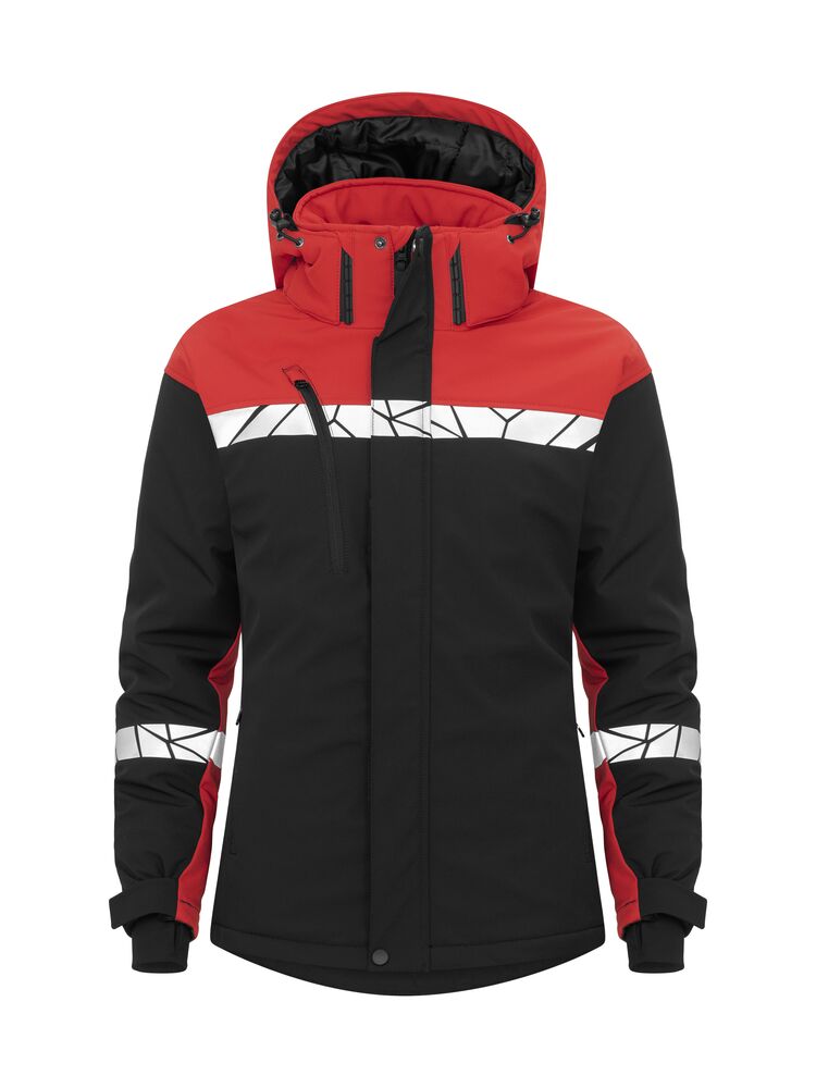 PRO JOB - Wattierte Softshell Jacke Damen