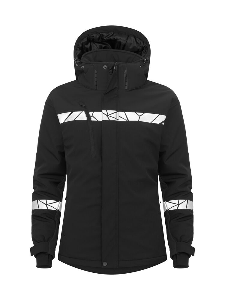 PRO JOB - Wattierte Softshell Jacke Damen