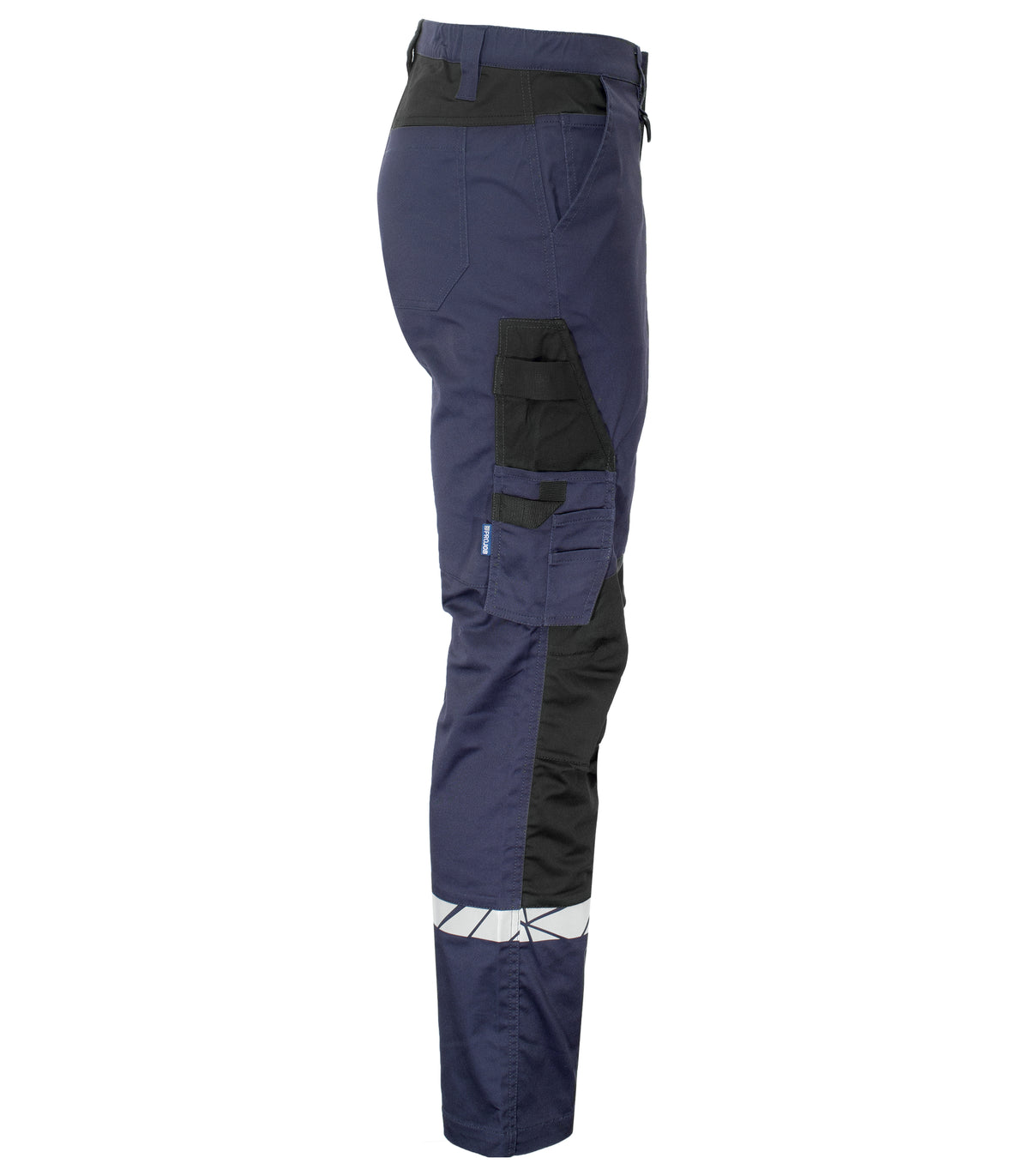 ProJob 7507 Servicehose Navy/Schwarz – Seitenansicht rechts