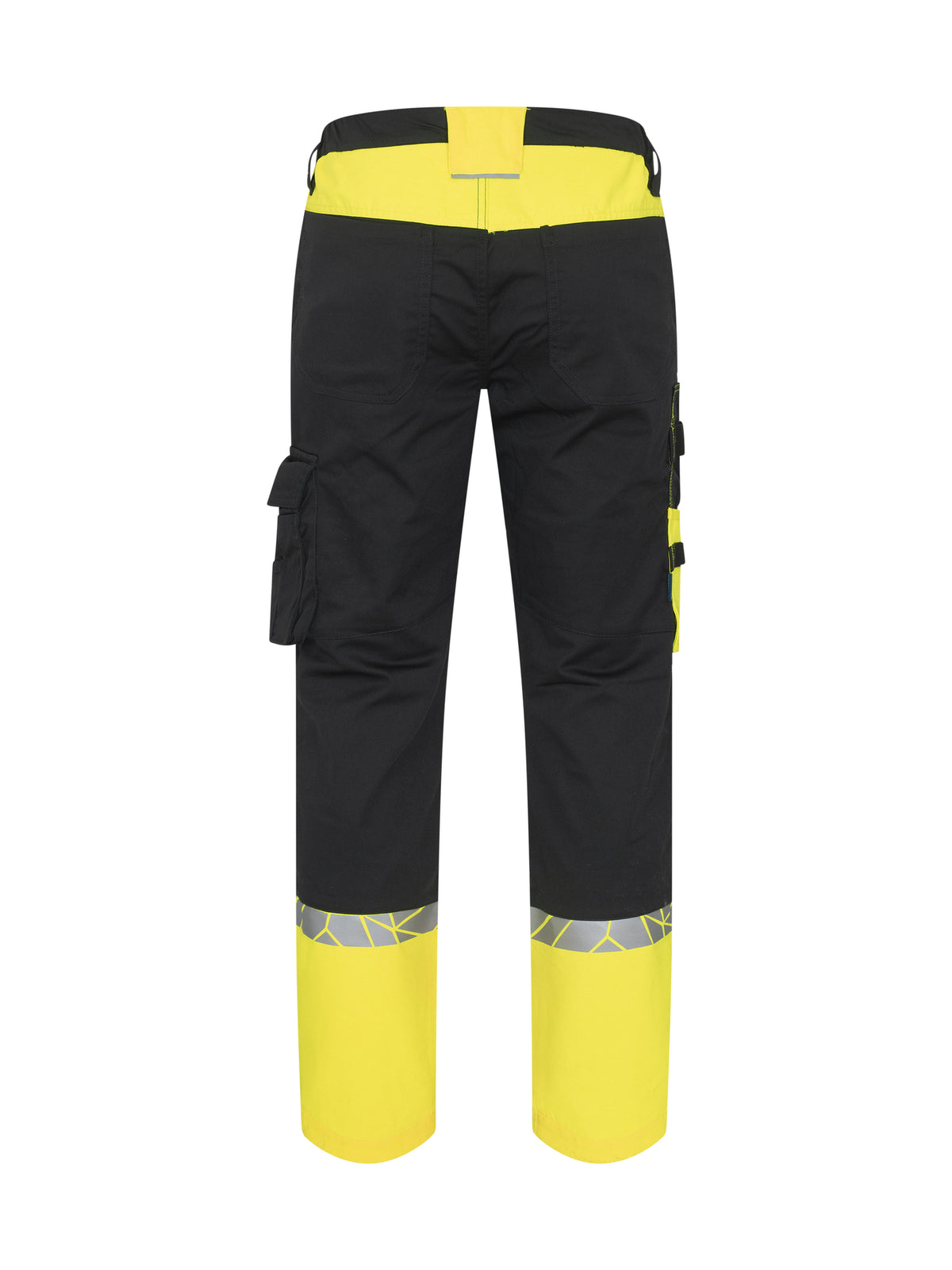 ProJob 7507 Servicehose Schwarz/Gelb – Rückansicht