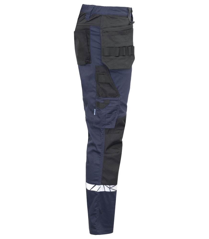 PRO JOB - 7509 Arbeitshose (Knieprotektorentaschen + Holstertaschen)