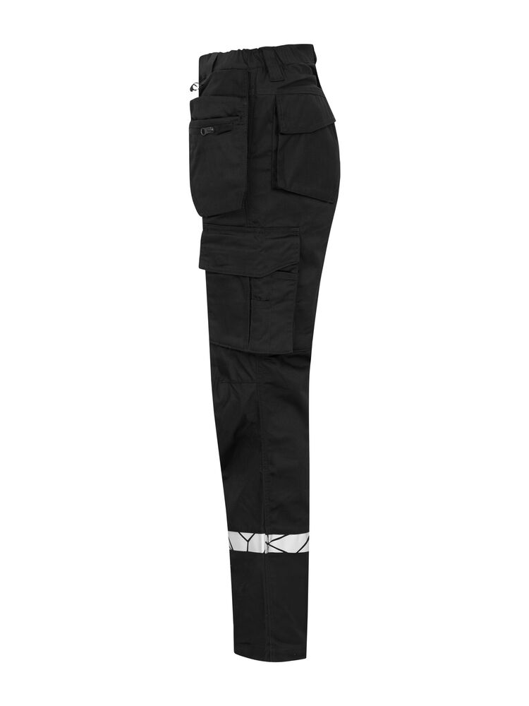 PRO JOB - 7513 Arbeitshose Damen (Knieprotektorentaschen + Holstertaschen)