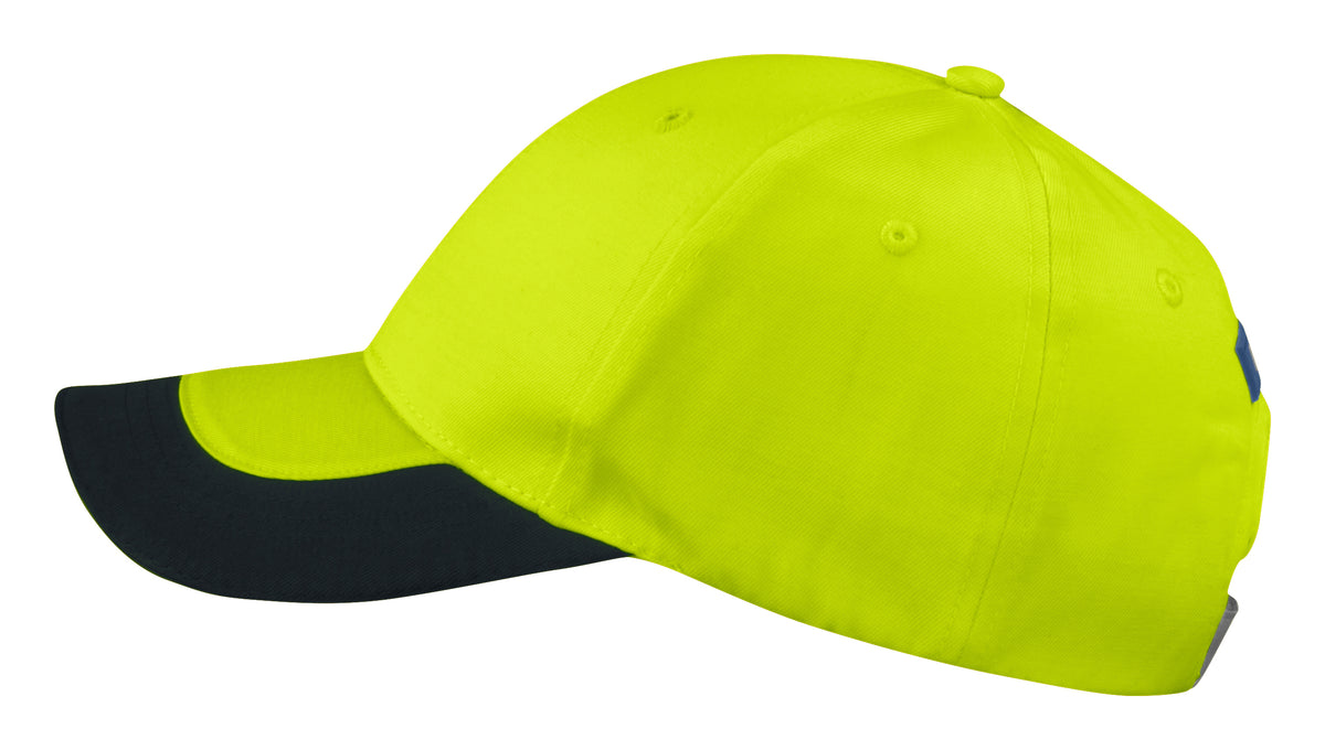 ProJob 9013 Sicherheits-Cap Gelb/Schwarz, Seitenansicht links