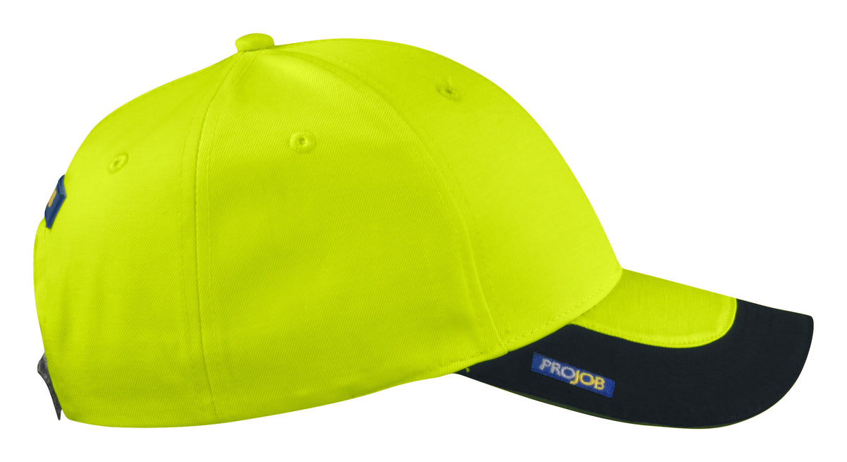 ProJob 9013 Sicherheits-Cap Gelb/Schwarz, Seitenansicht rechts