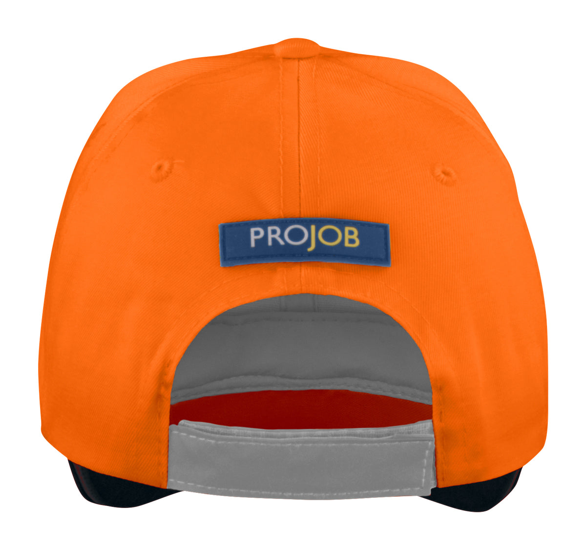 ProJob 9013 Sicherheits-Cap Orange/Schwarz, Rückansicht