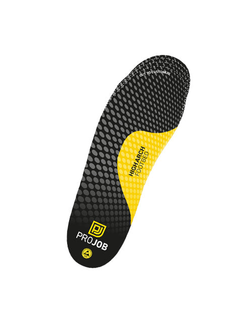 ProJob 9521 ProJob Einlagesohle Hoch Black, Vorderansicht