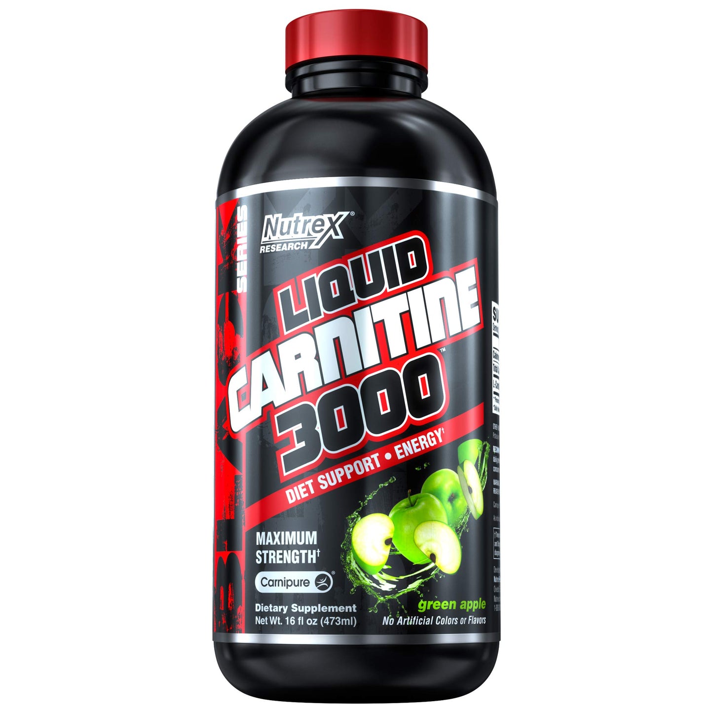 Nutrex Research Liquid Carnitin 3000 480ml - Fatburner zum Abnehmen