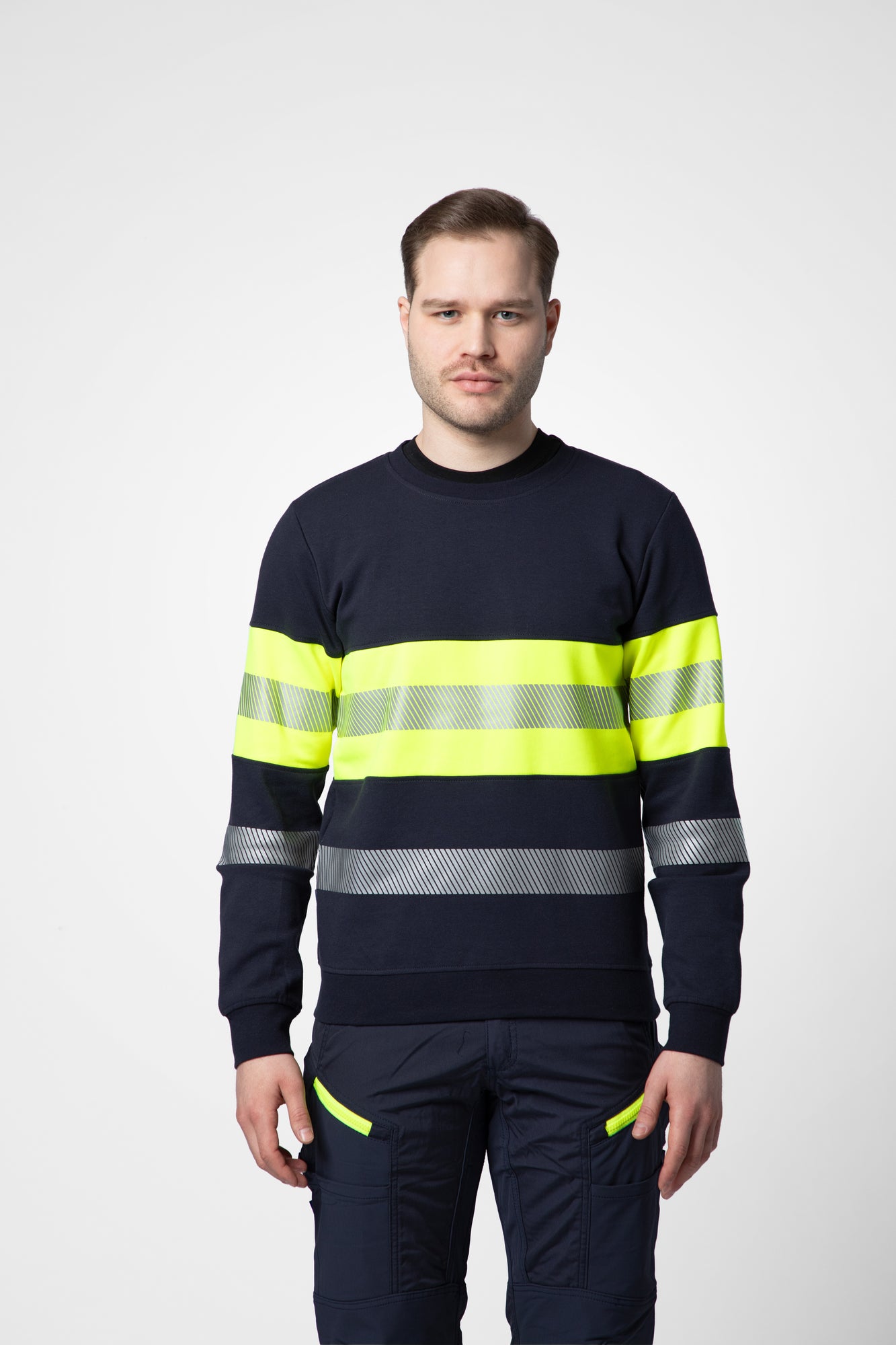 PRO JOB - 6129 Sweatshirt EN ISO Klasse 1