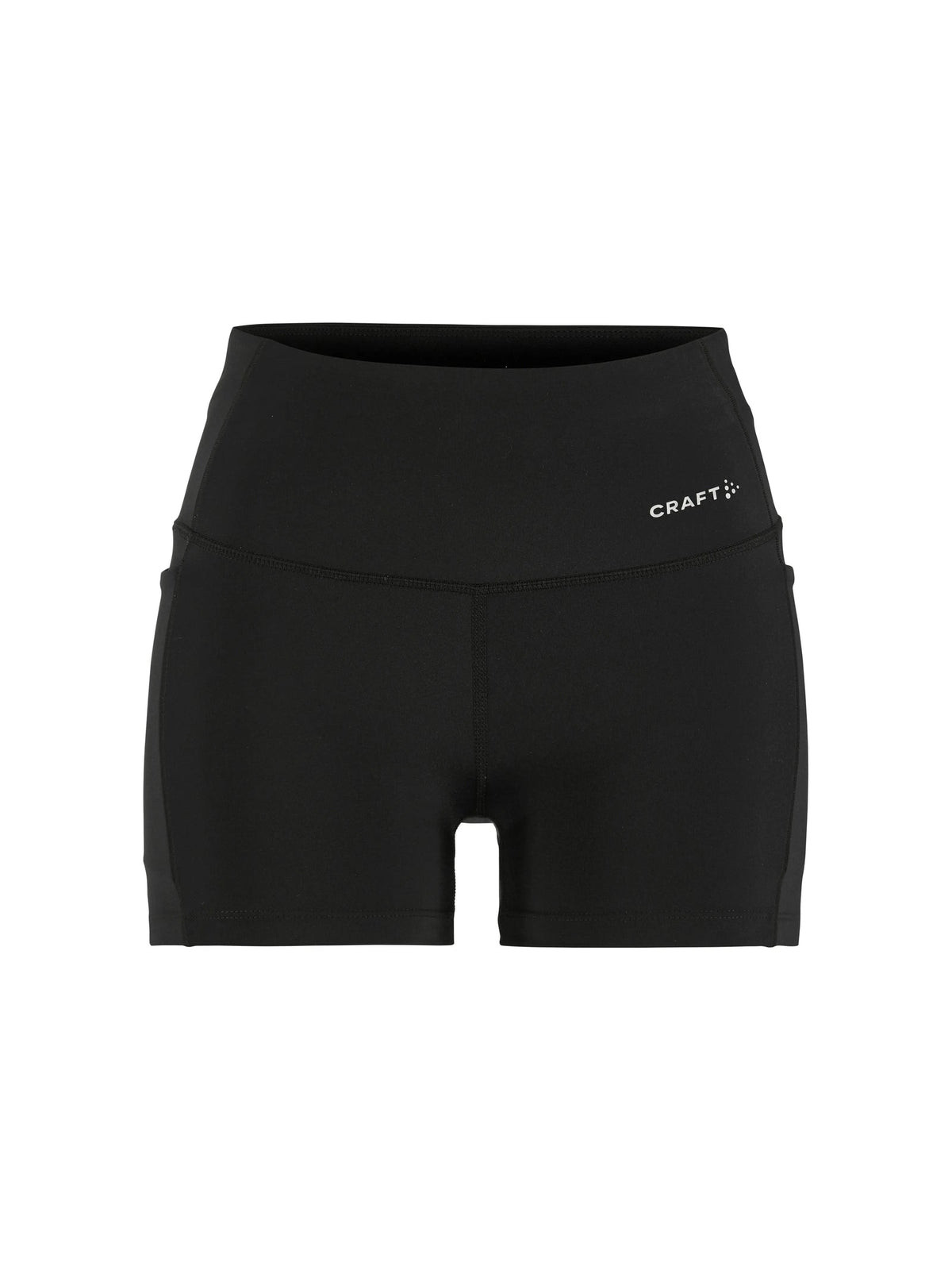 Craft Essence Hotpants 3 Damen in Schwarz, Vorderansicht