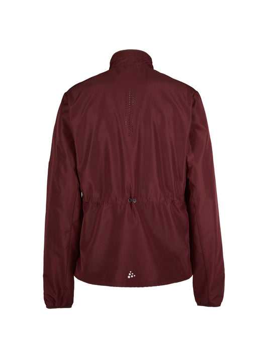 Craft Essence Wind Jacket 2 Damen in Rot, Rückansicht