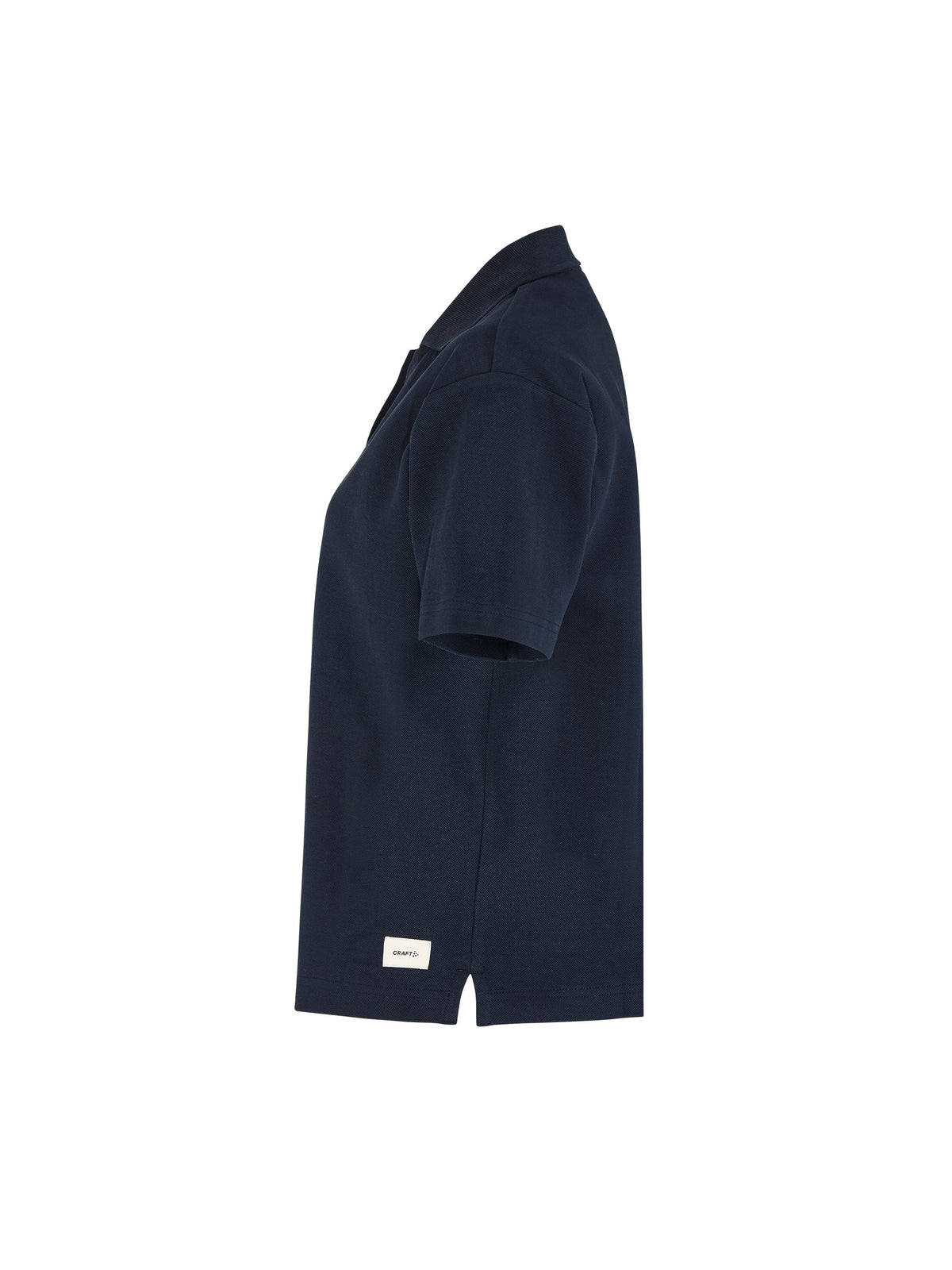 Craft Frequent Polo Shirt Damen in Dunkelblau, Seitenansicht links