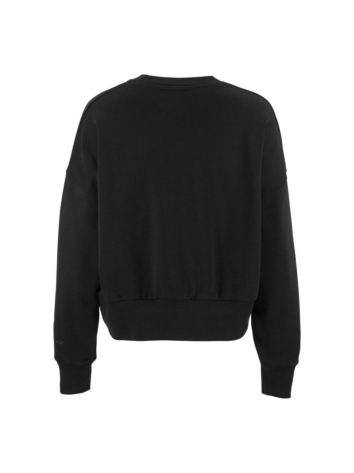 Craft Frequent Cropped RN Damen in Schwarz, Rückansicht