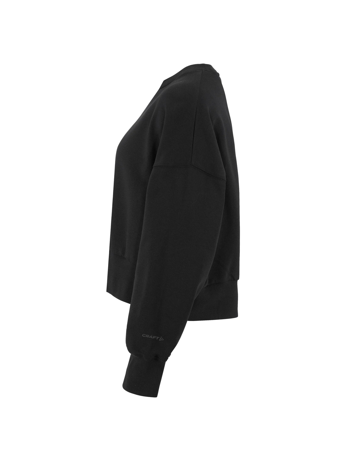 Craft Frequent Cropped RN Damen in Schwarz, Seitenansicht links