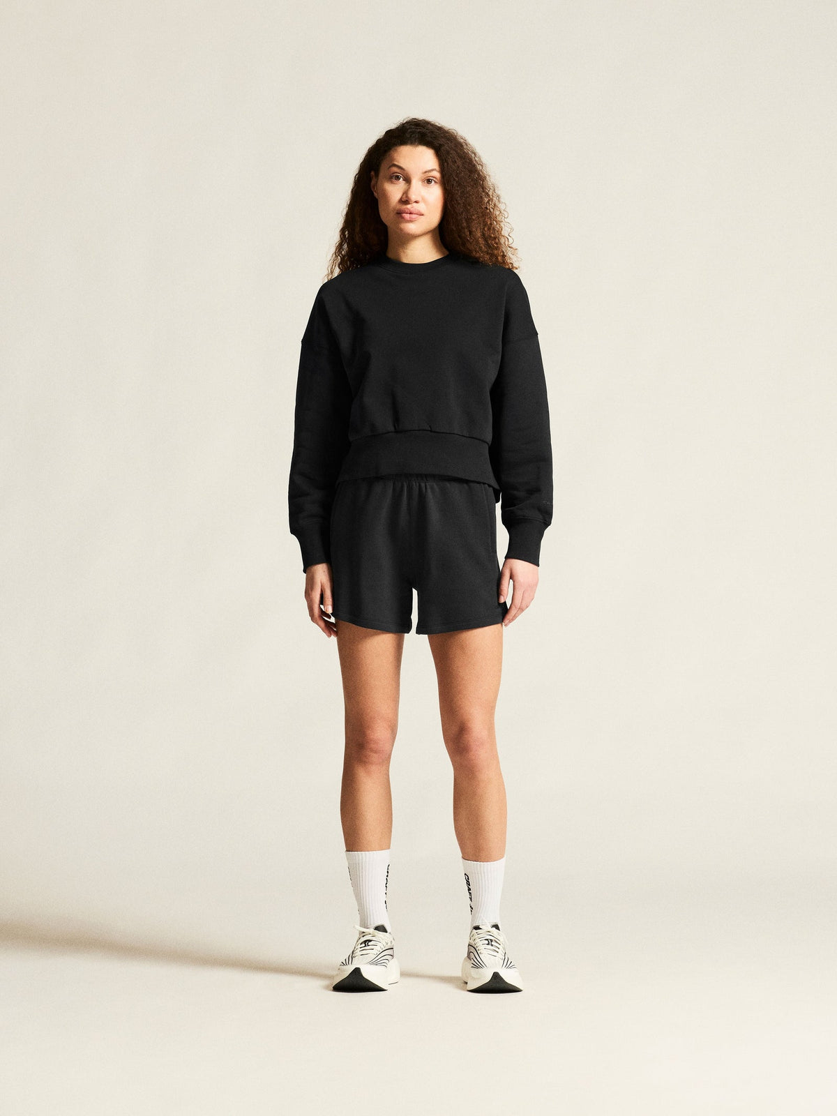 Craft Frequent Cropped RN Damen in Schwarz, Detailansicht