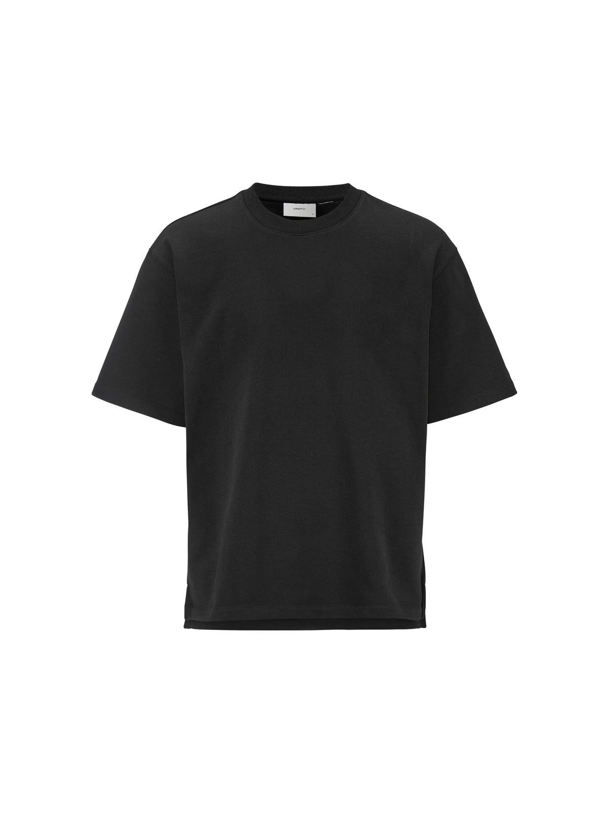 Craft Frequent SS Sweatshirt in Schwarz, Vorderansicht