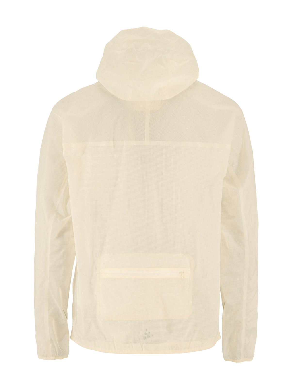 Craft Hypervent Light Wind Jacket Herren in Naturweiss, Rückansicht