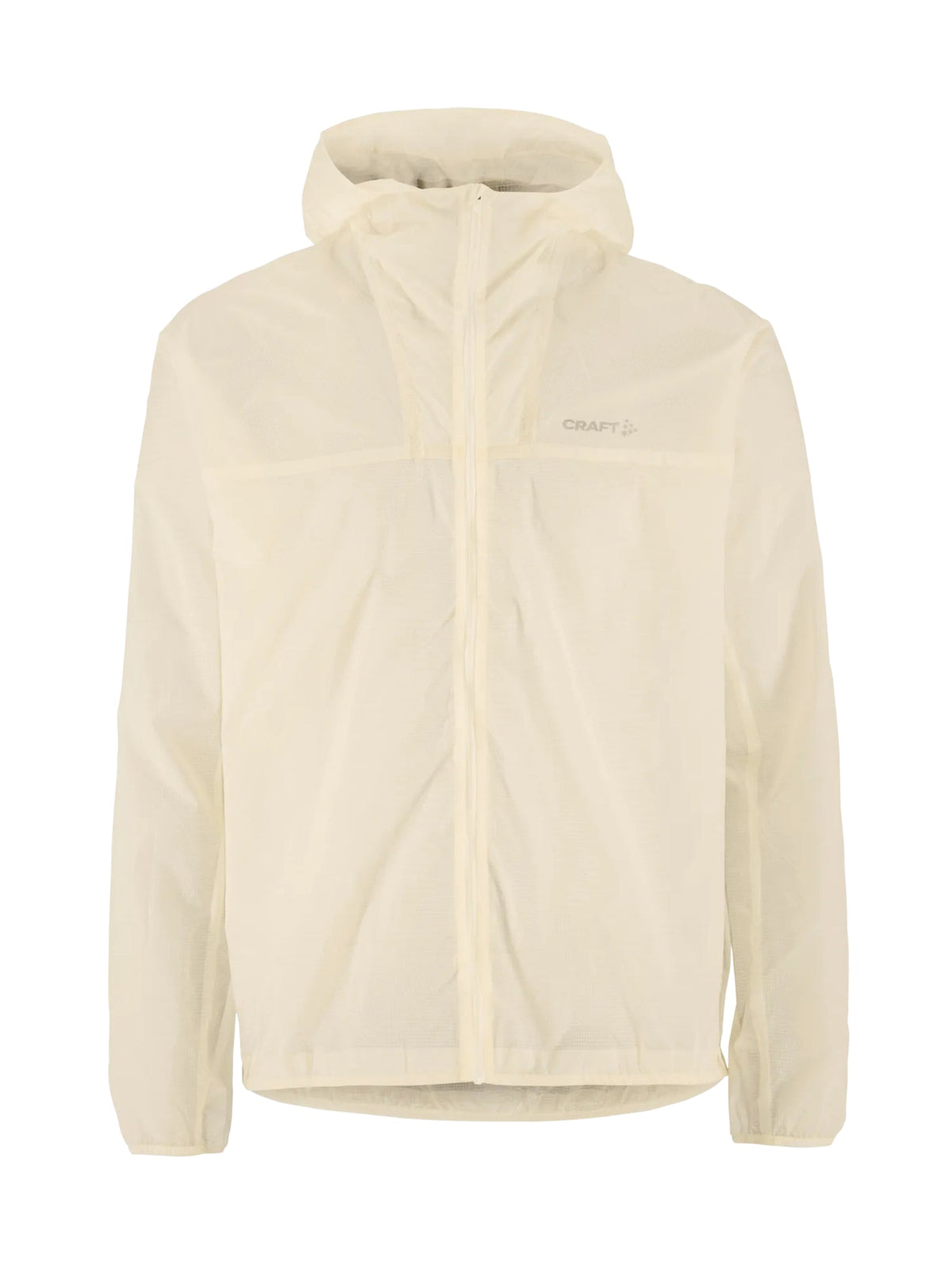 Craft Hypervent Light Wind Jacket Herren in Naturweiss, Vorderansicht