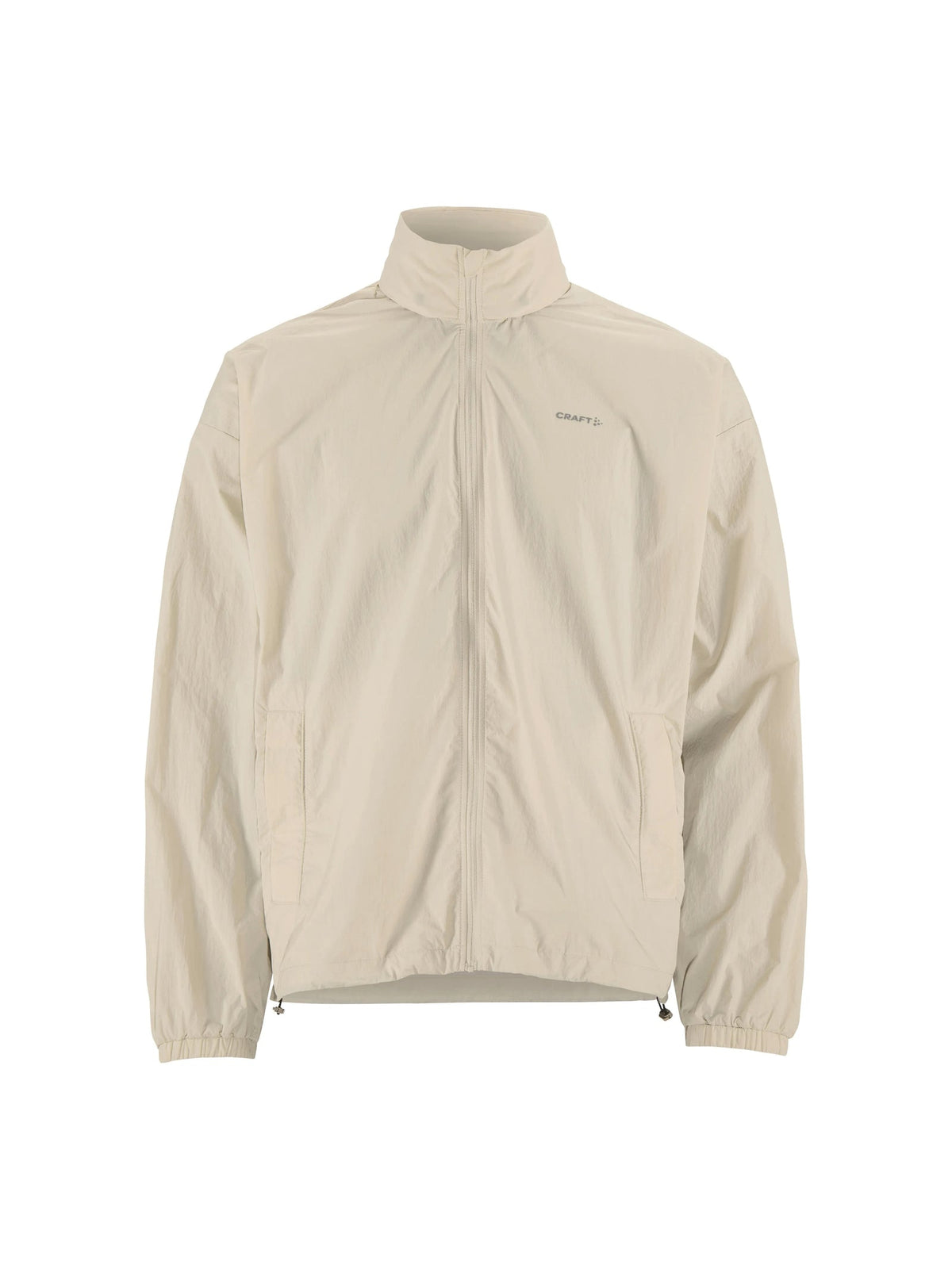 Craft Hypervent Oversized Wind Jacket Herren in Sand, Vorderansicht