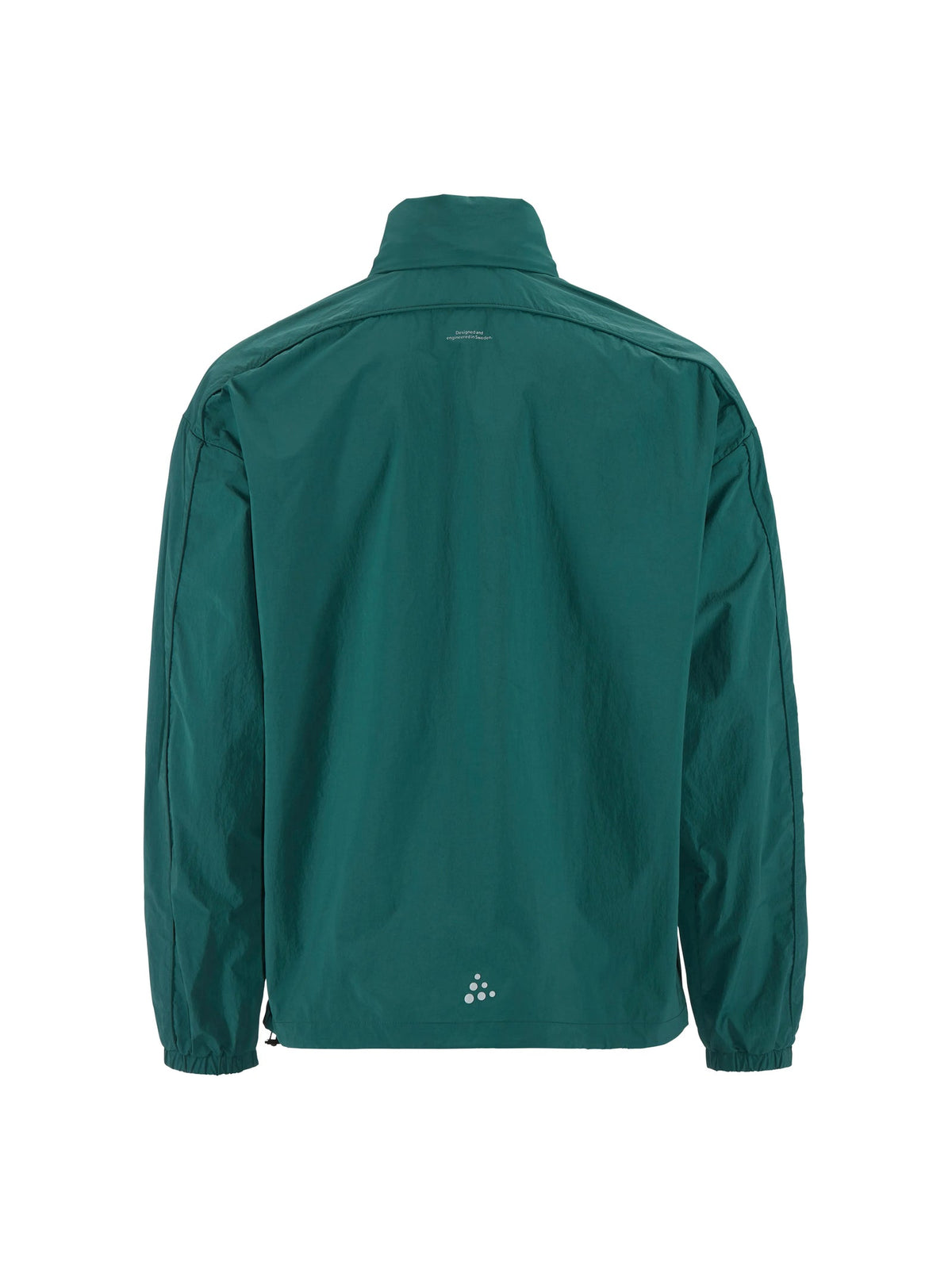Craft Hypervent Oversized Wind Jacket Herren in Grün, Rückansicht