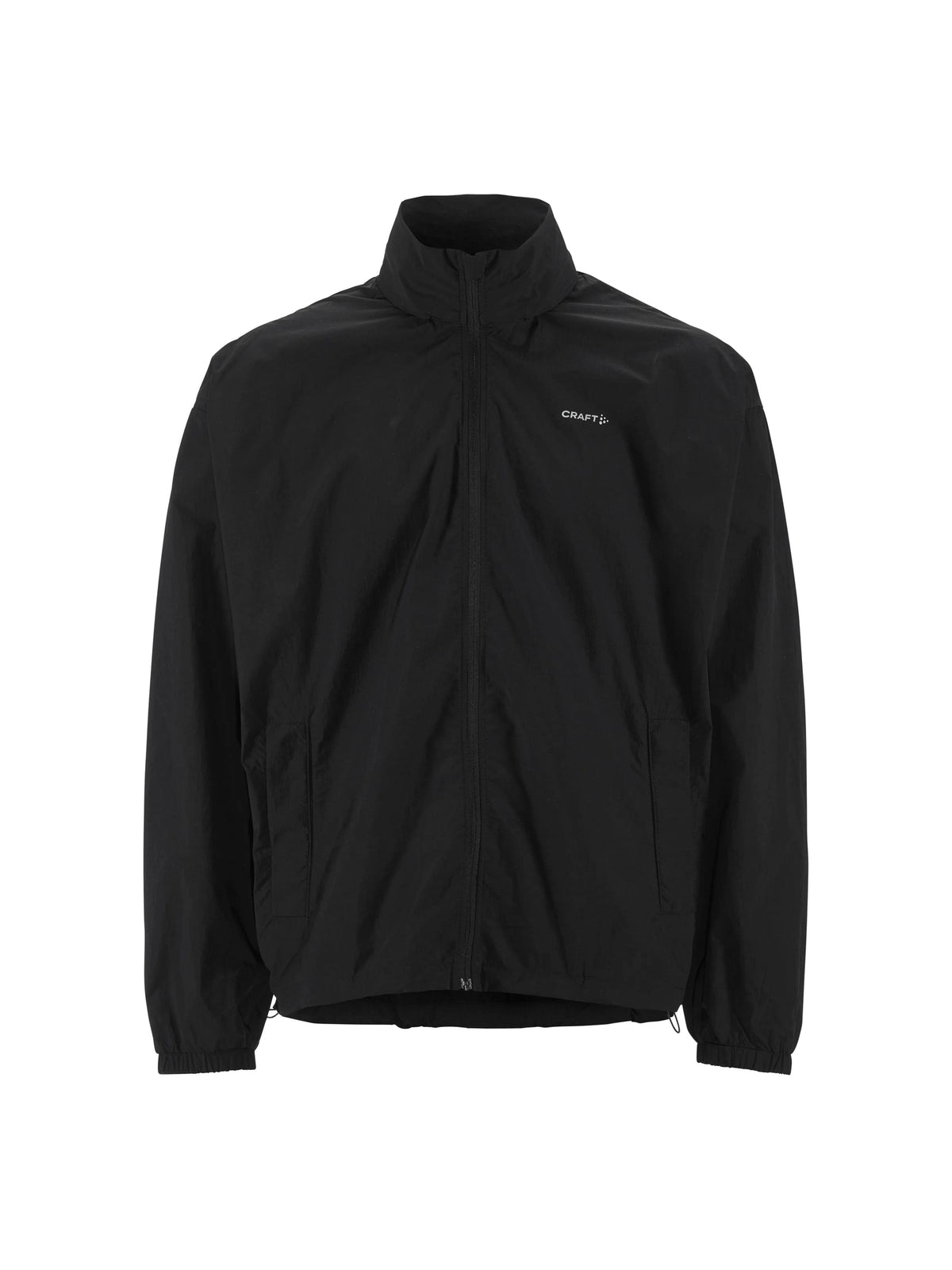 Craft Hypervent Oversized Wind Jacket Herren in Schwarz, Vorderansicht