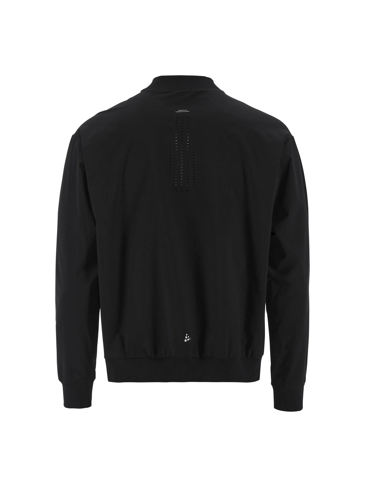 Craft Hypervent Wind Top Herren in Schwarz, Rückansicht