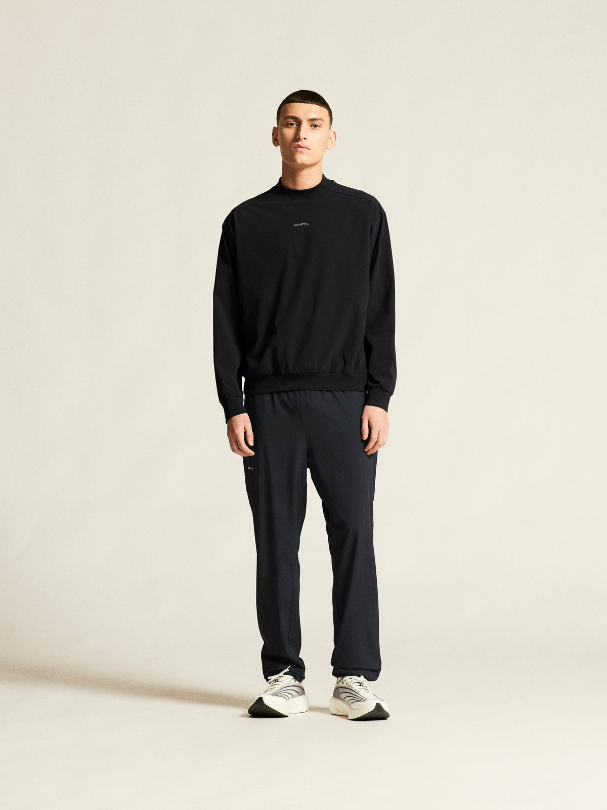 Craft Hypervent Wind Top Herren in Schwarz, Detailansicht