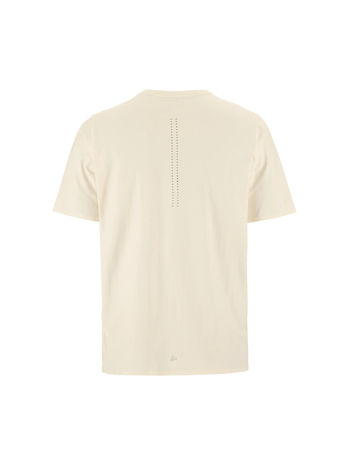 Craft Hypervent Tee Herren in Naturweiss, Rückansicht