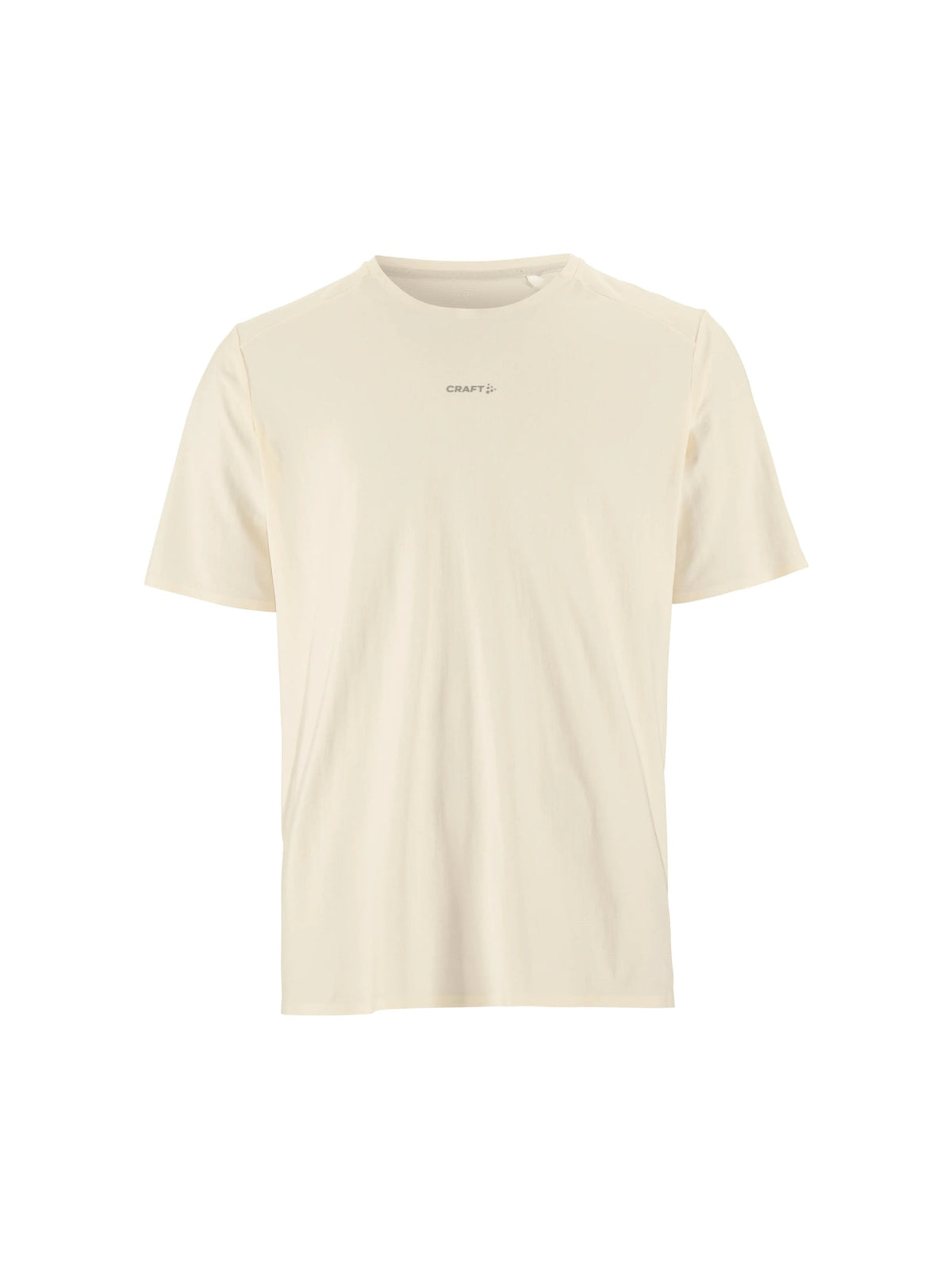 Craft Hypervent Tee Herren in Naturweiss, Vorderansicht