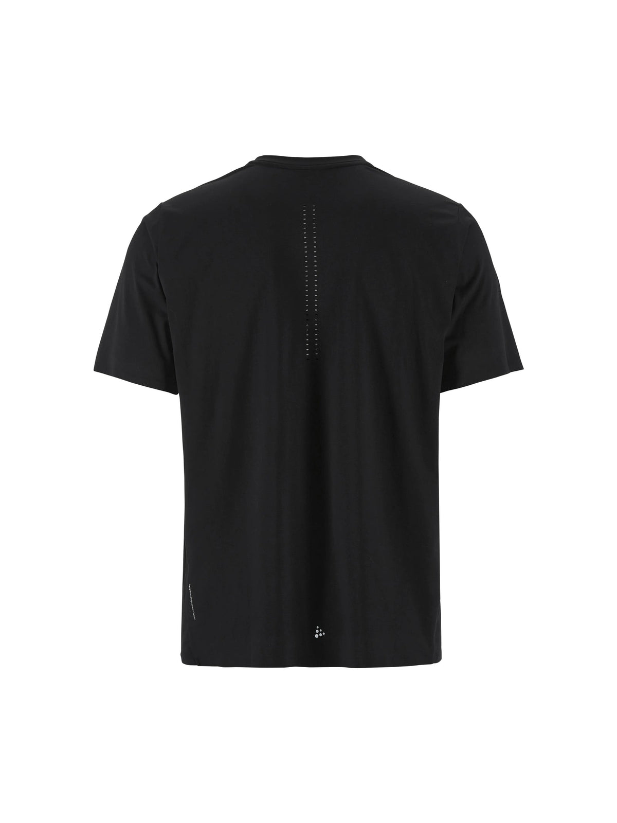 Craft Hypervent Tee Herren in Schwarz, Rückansicht