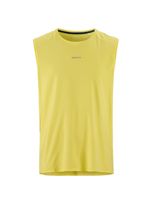Craft Hypervent Sleeveless Herren in Gelb, Vorderansicht