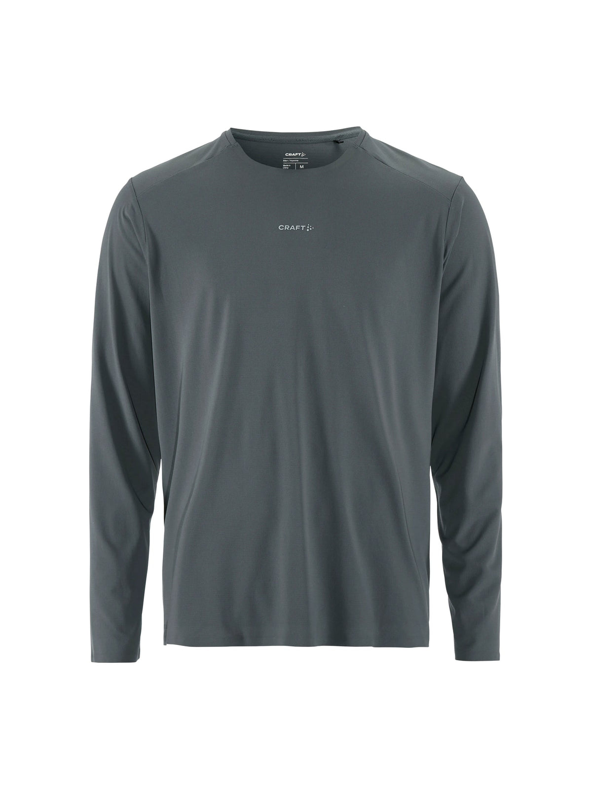 Craft Hypervent Longsleeve Herren in Grau, Vorderansicht