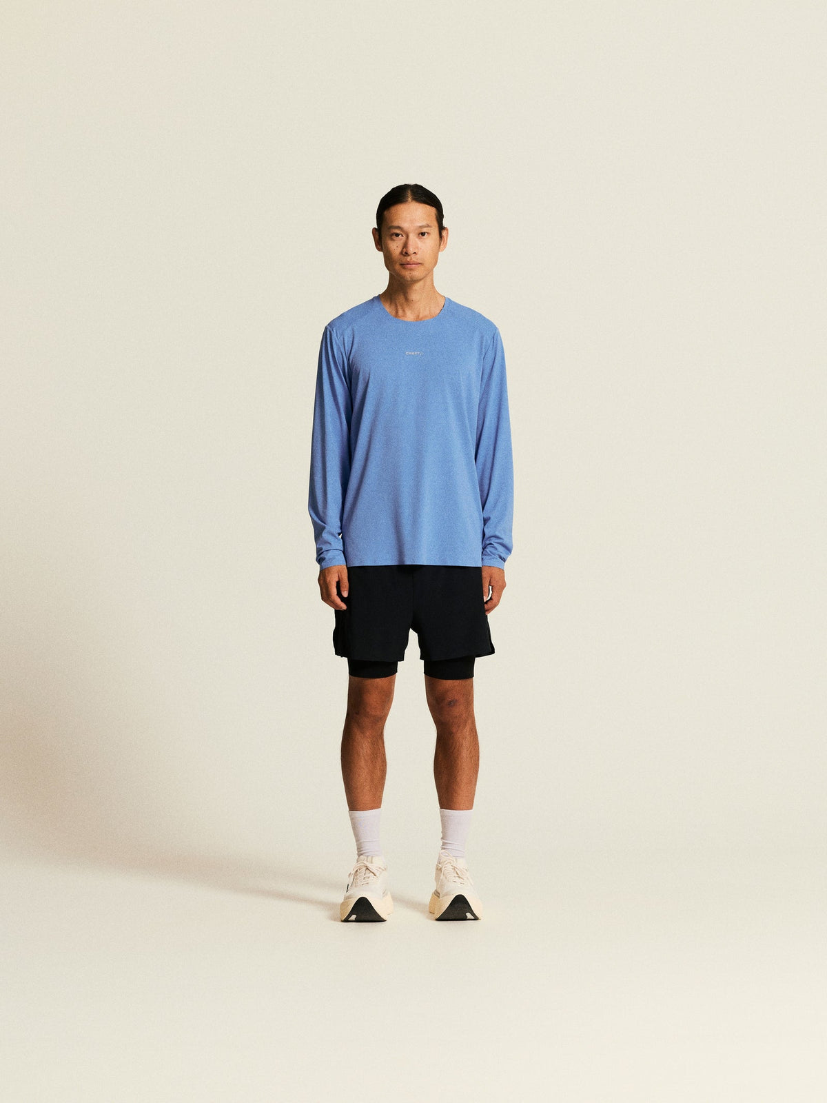 Craft Hypervent 2-in-1 Shorts Herren in Schwarz, Detailansicht