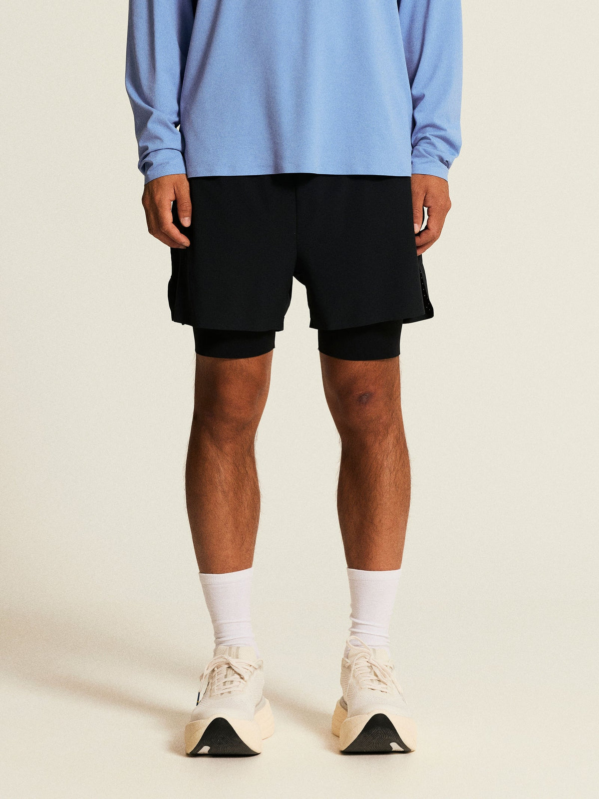 Craft Hypervent 2-in-1 Shorts Herren in Schwarz, Detailansicht