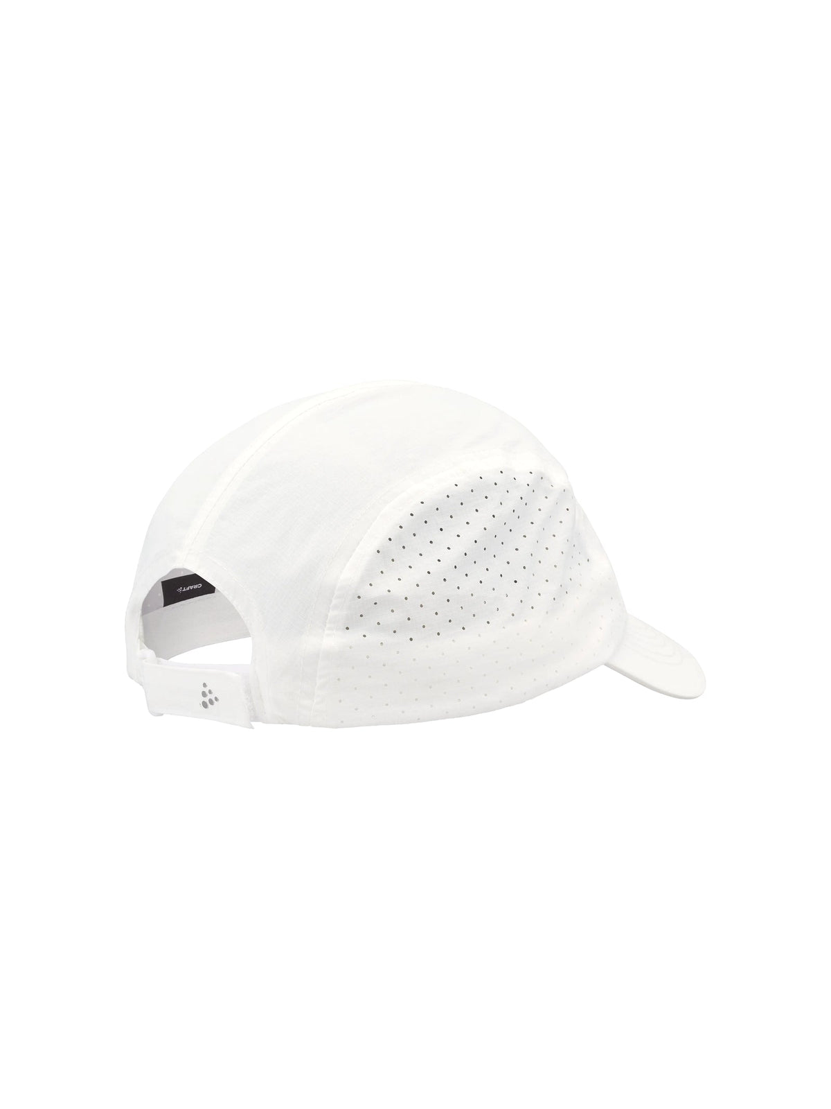 Craft Hypervent Run Cap in Weiss, Rückansicht