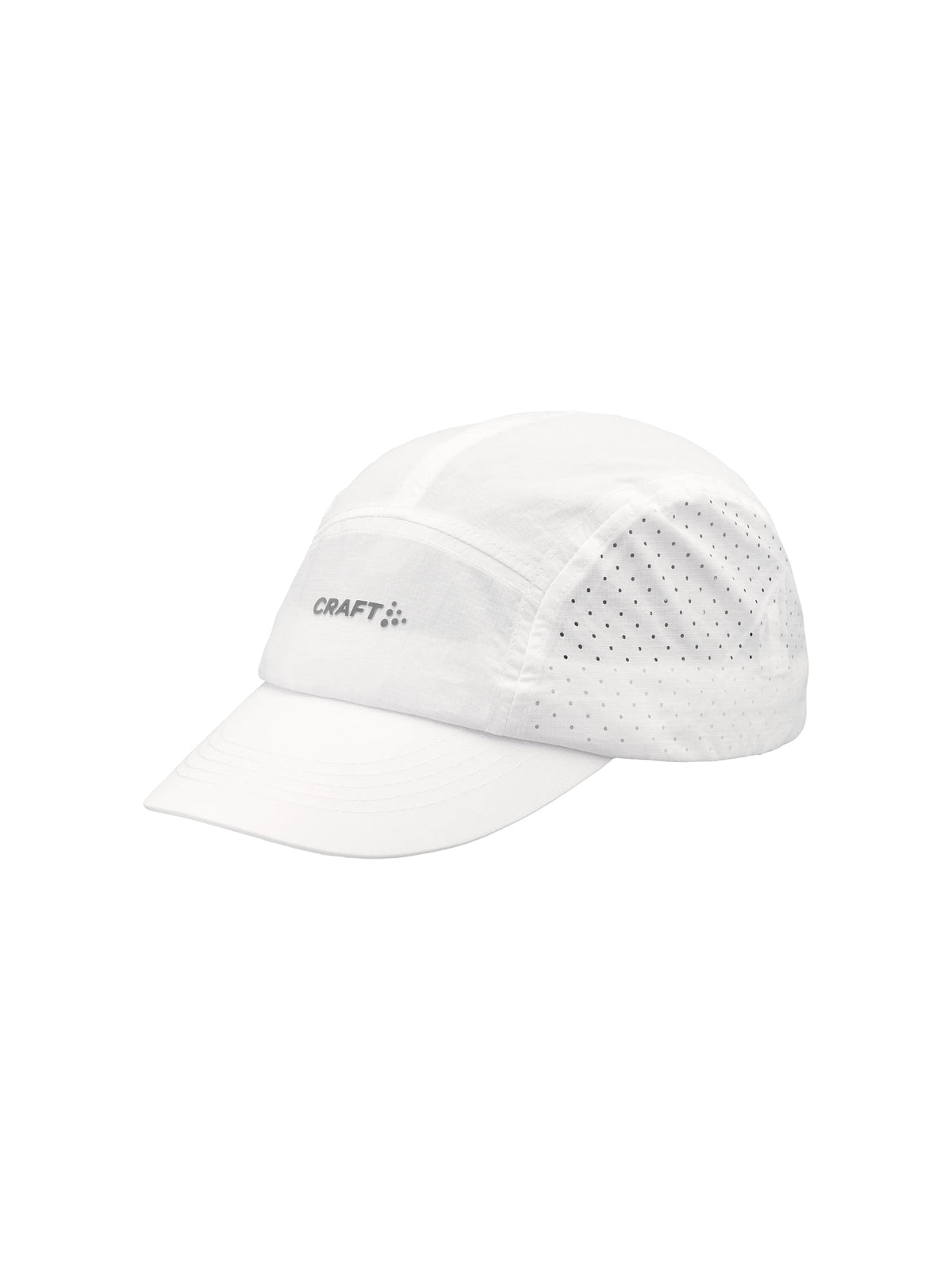 Craft Hypervent Run Cap in Weiss, Vorderansicht