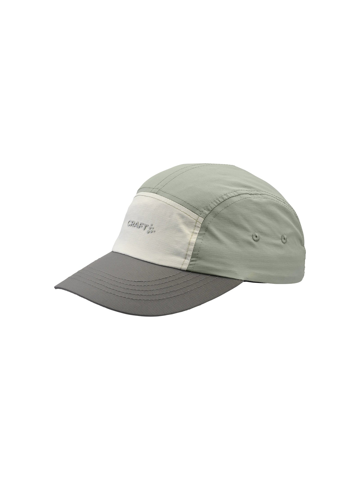 Craft Hypervent Run Cap in Grau, Vorderansicht