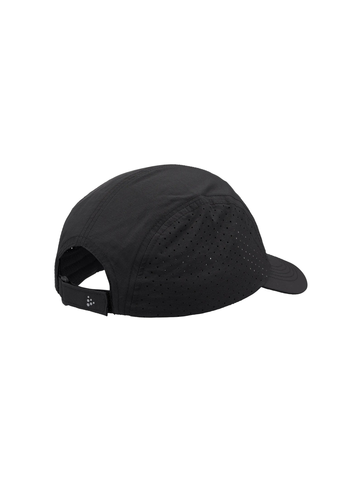 Craft Hypervent Run Cap in Schwarz, Rückansicht