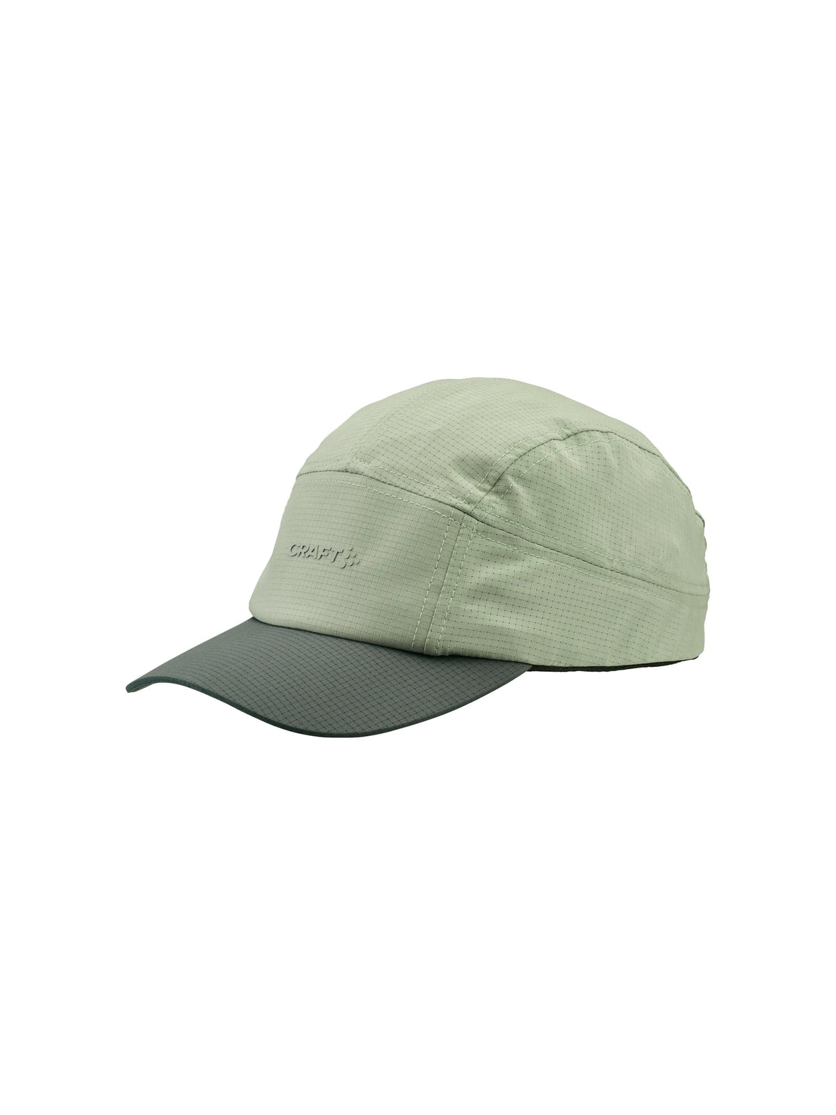 Craft Hypervent Cap in Grün/Grau, Vorderansicht