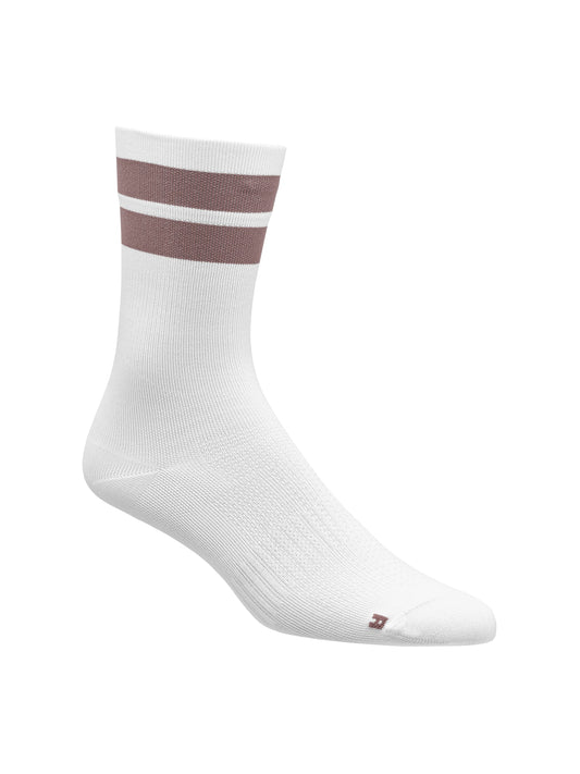 Craft Hypervent Sock in Weiss/Violett, Vorderansicht