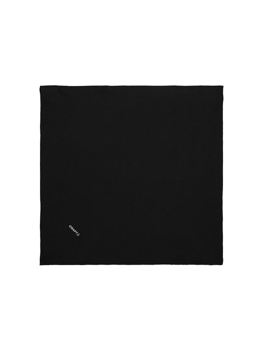 Craft Hypervent Bandana in Schwarz, Vorderansicht