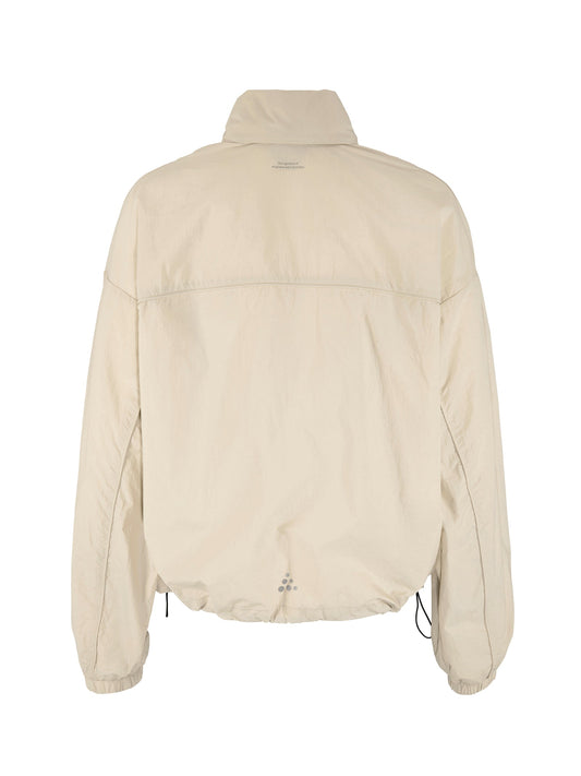 Craft Hypervent Oversized Wind Jacket Damen in Sand, Rückansicht