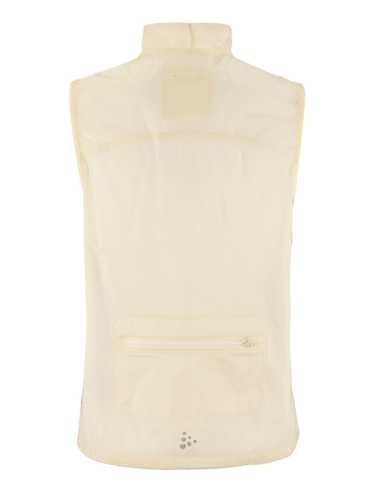 Craft Hypervent Light Wind Vest Damen in Naturweiss, Rückansicht