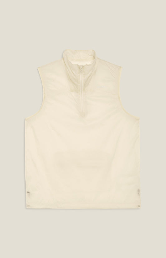 Craft Hypervent Light Wind Vest Damen in Naturweiss, Vorderansicht