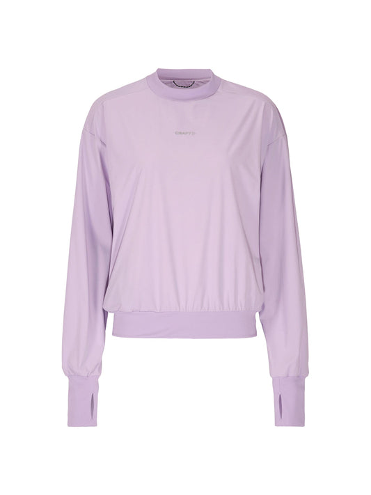 Craft Hypervent Wind Top Damen in Flieder, Vorderansicht