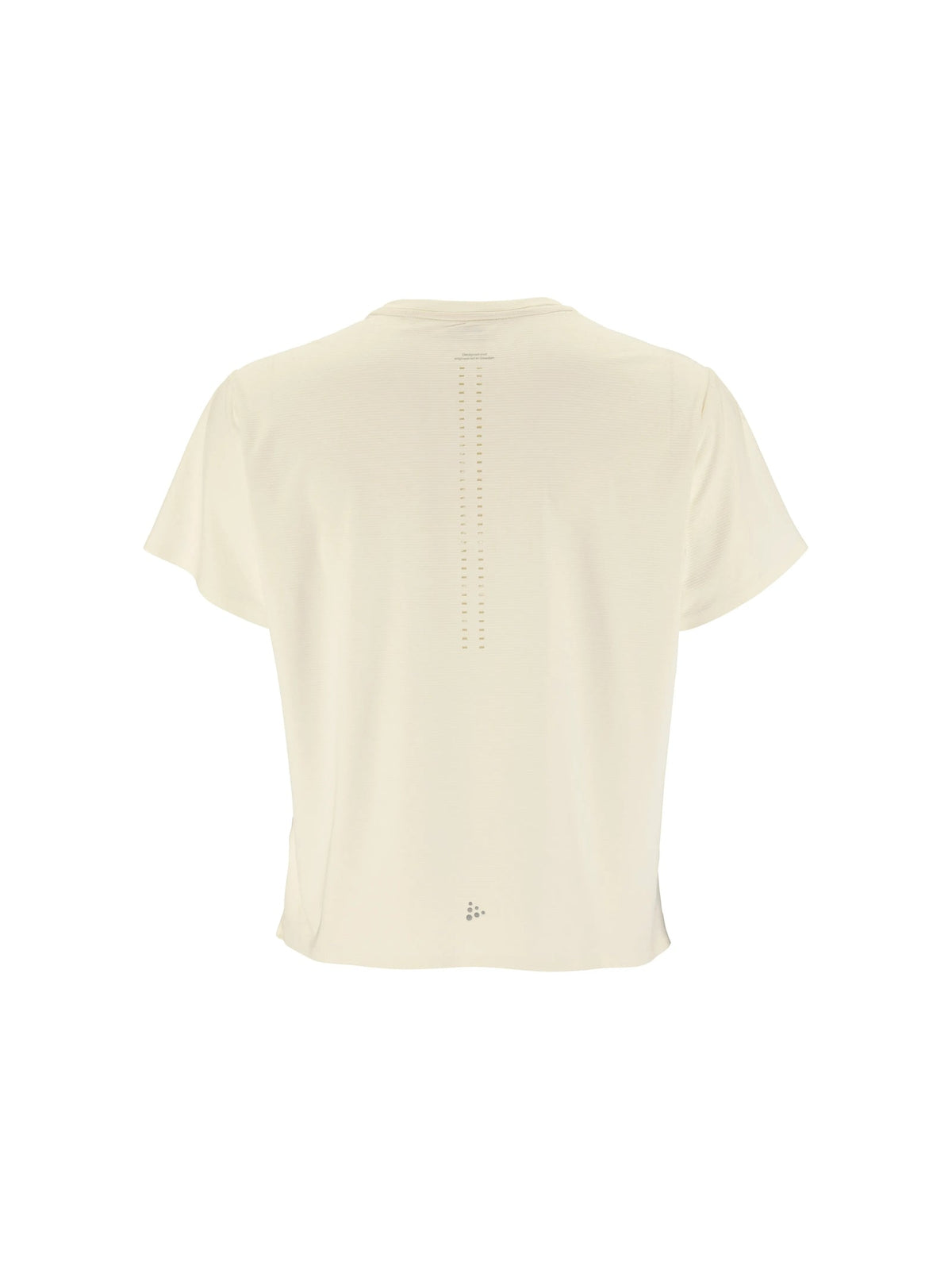 Craft Hypervent Tee Damen in Naturweiss, Rückansicht