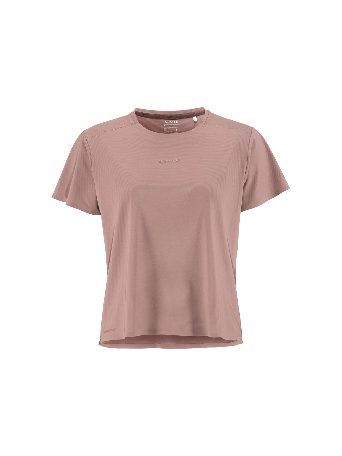 Craft Hypervent Tee Damen in Violett, Vorderansicht