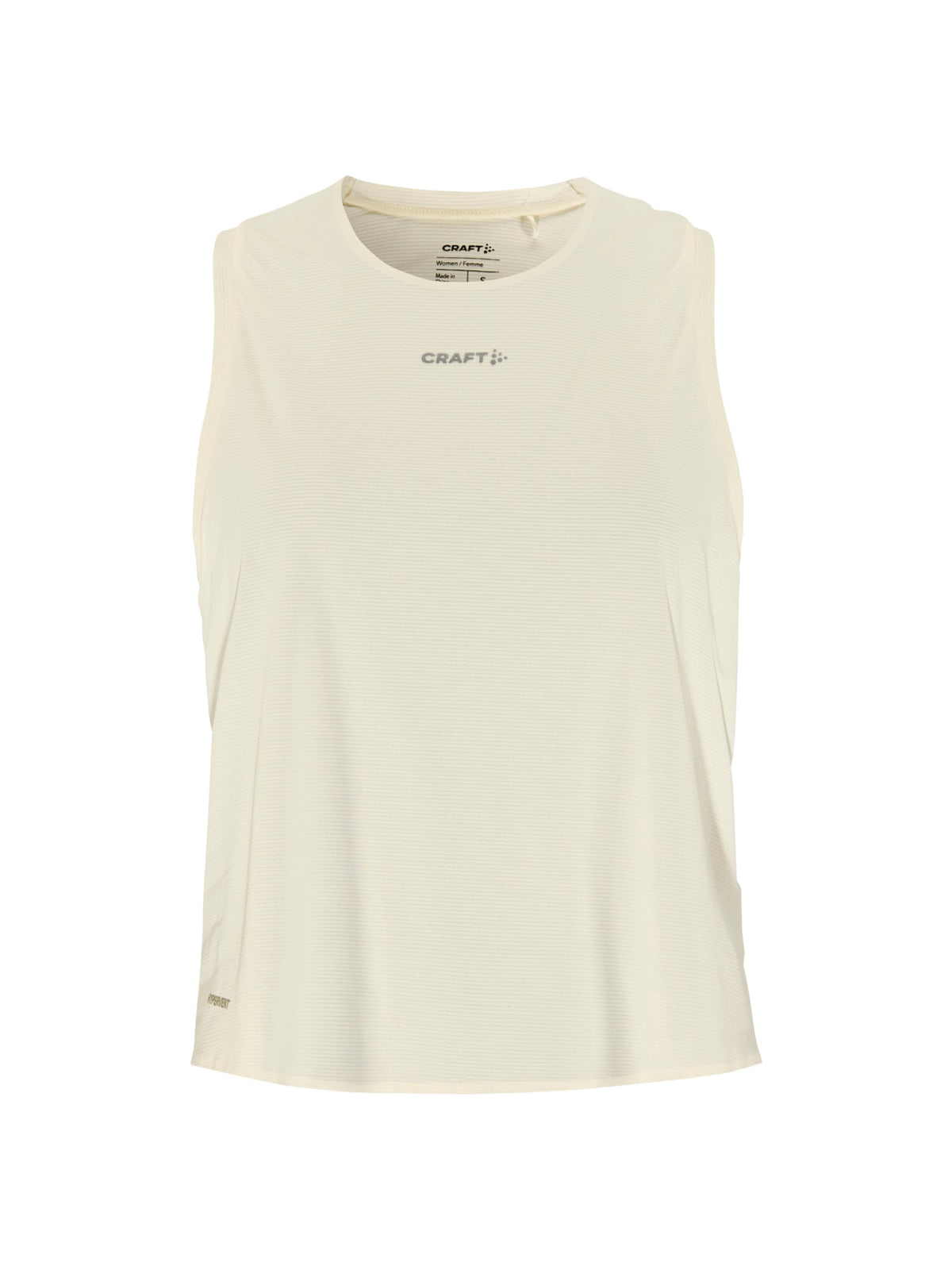 Craft Hypervent Singlet Damen in Naturweiss, Vorderansicht